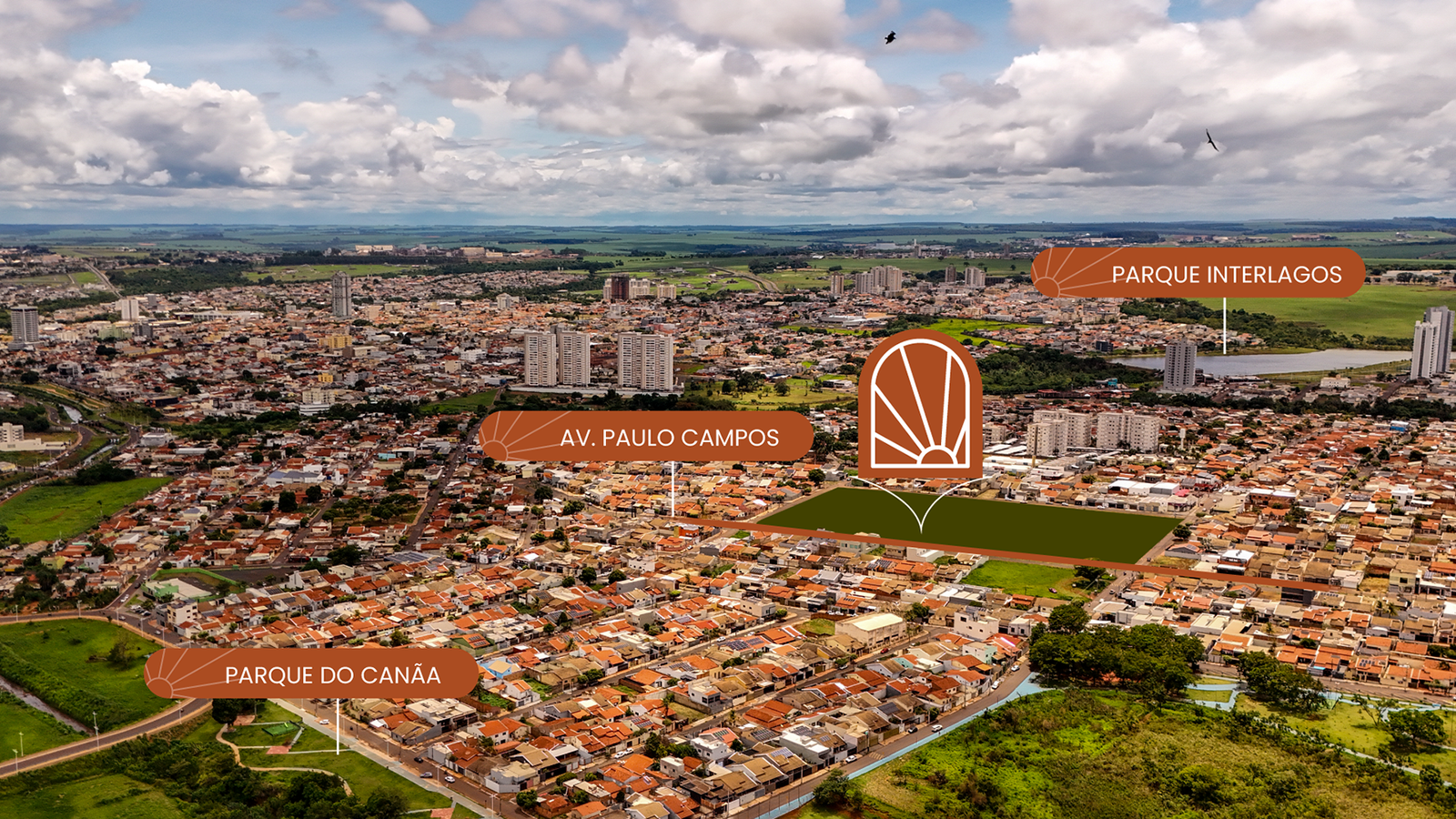 Mapa de localização do empreendimento